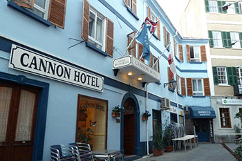 Cannon hotel Gibraltar