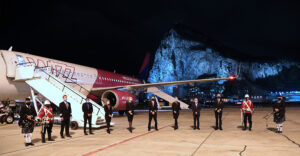 Wizz Air arrival in Gibraltar