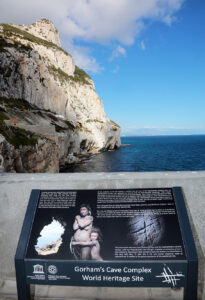 Gorham's Cave in Gibraltar